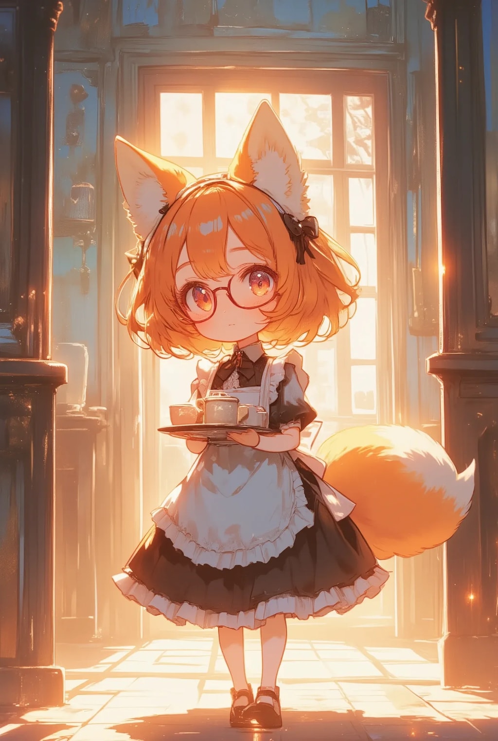 メイドさんのあやかちゃん