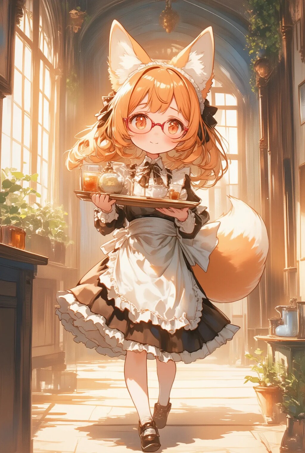 メイドさんのあやかちゃん