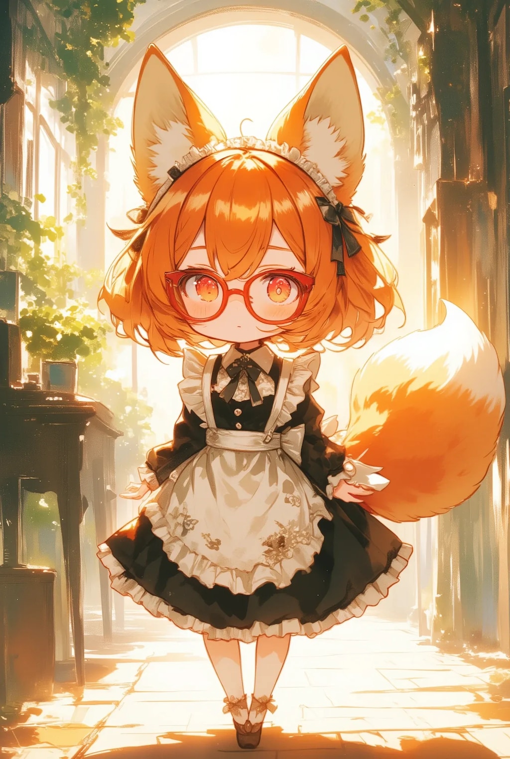 メイドさんのあやかちゃん