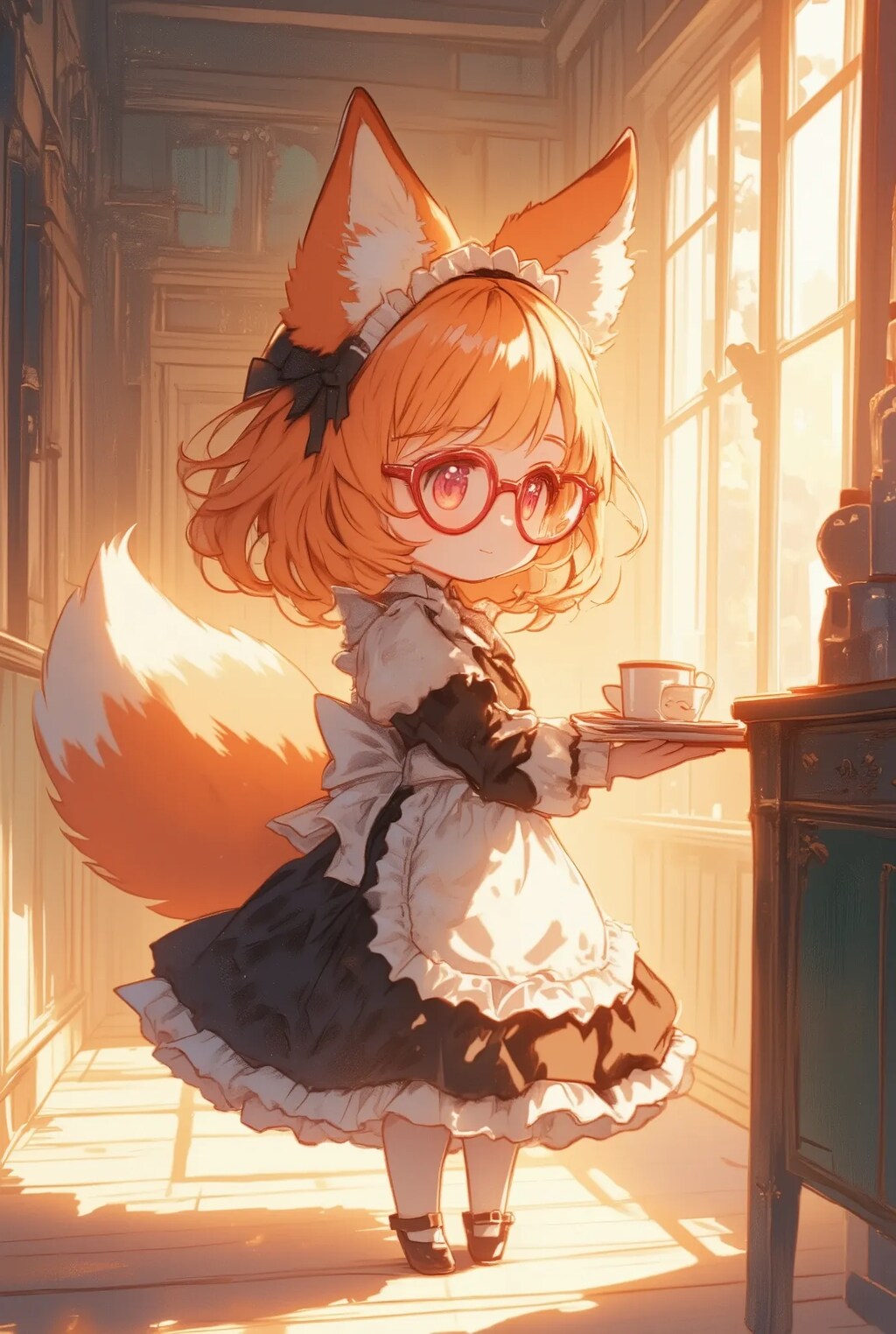 メイドさんのあやかちゃん