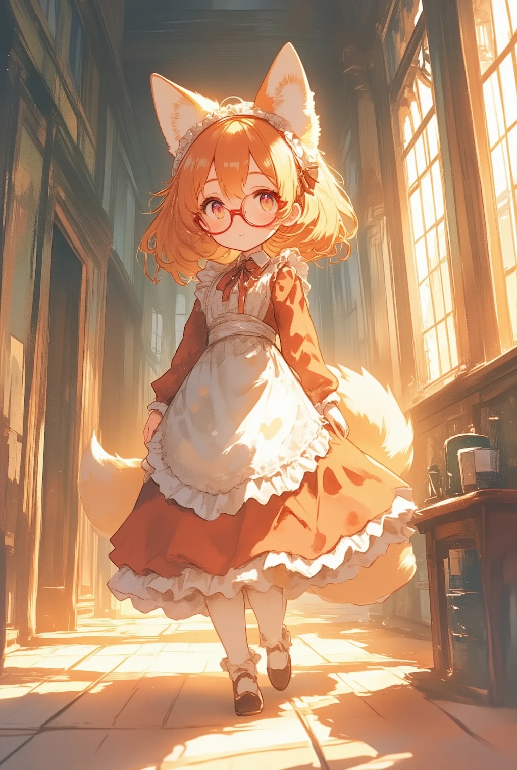 メイドさんのあやかちゃん