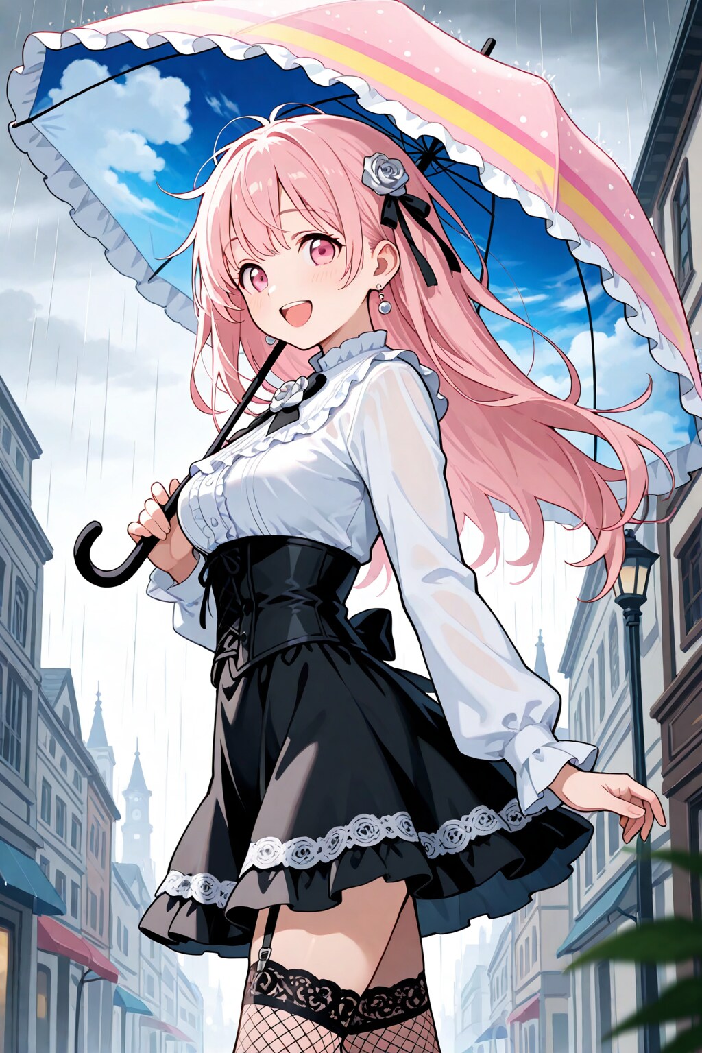 雨の日でも