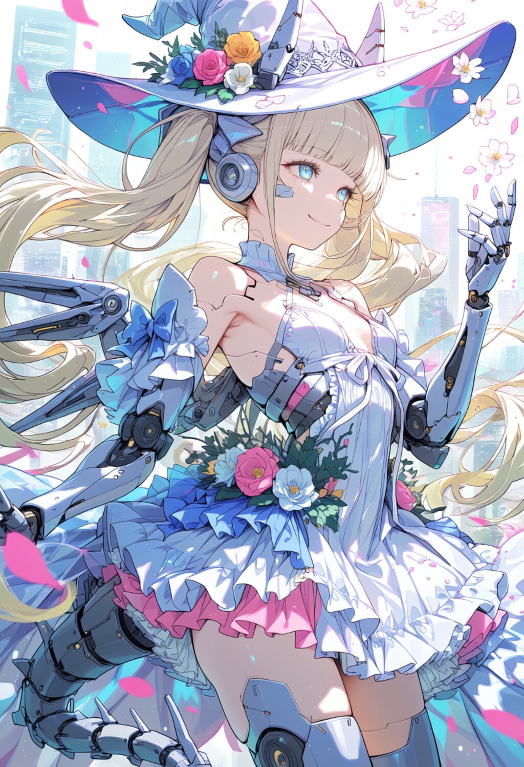 機械仕掛けの花の魔女様