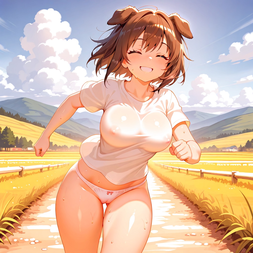 川遊び犬耳さん！