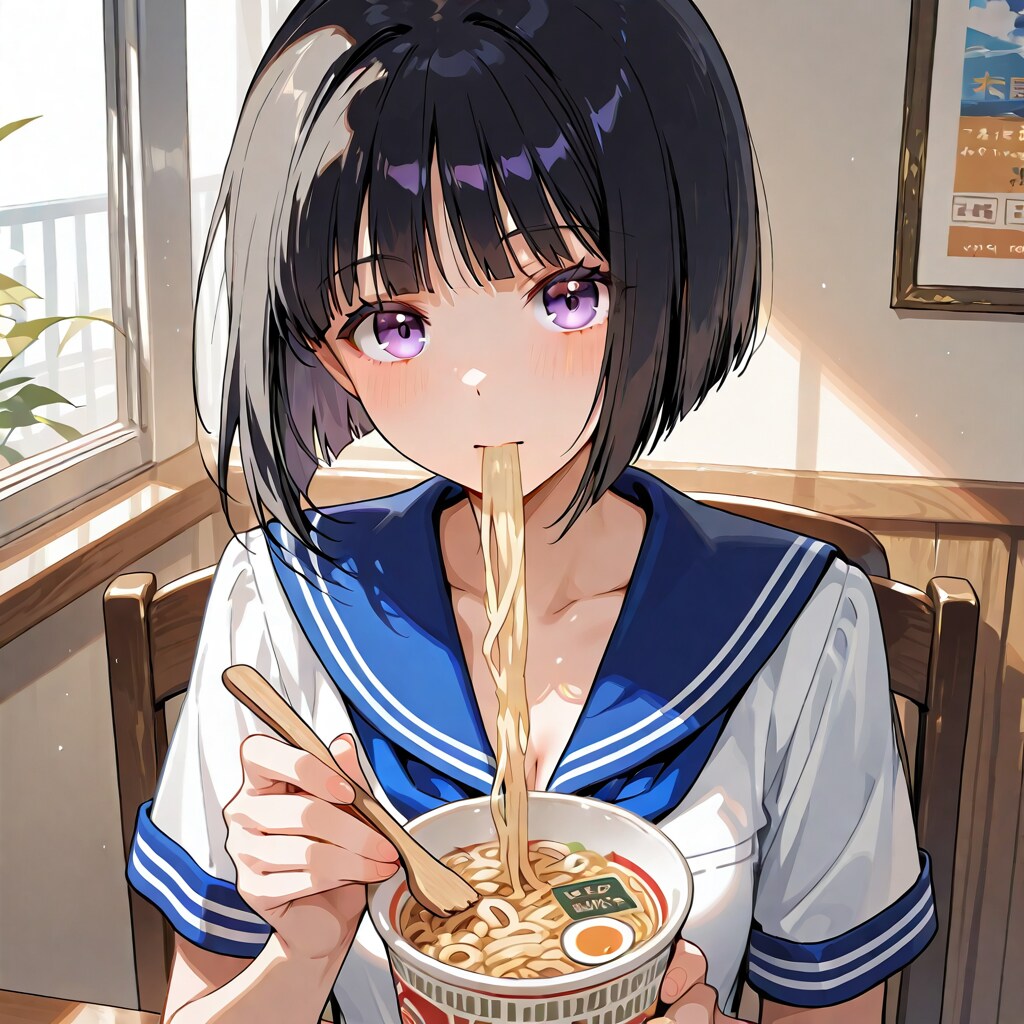 即席ラーメン記念日（8.25） | の人気AIイラスト・グラビア