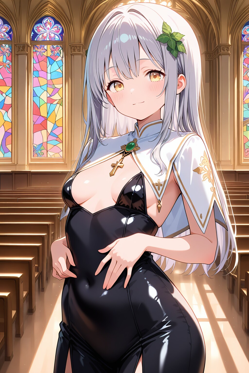 胸元が開いたジルリィさん(3枚)(HARPY)