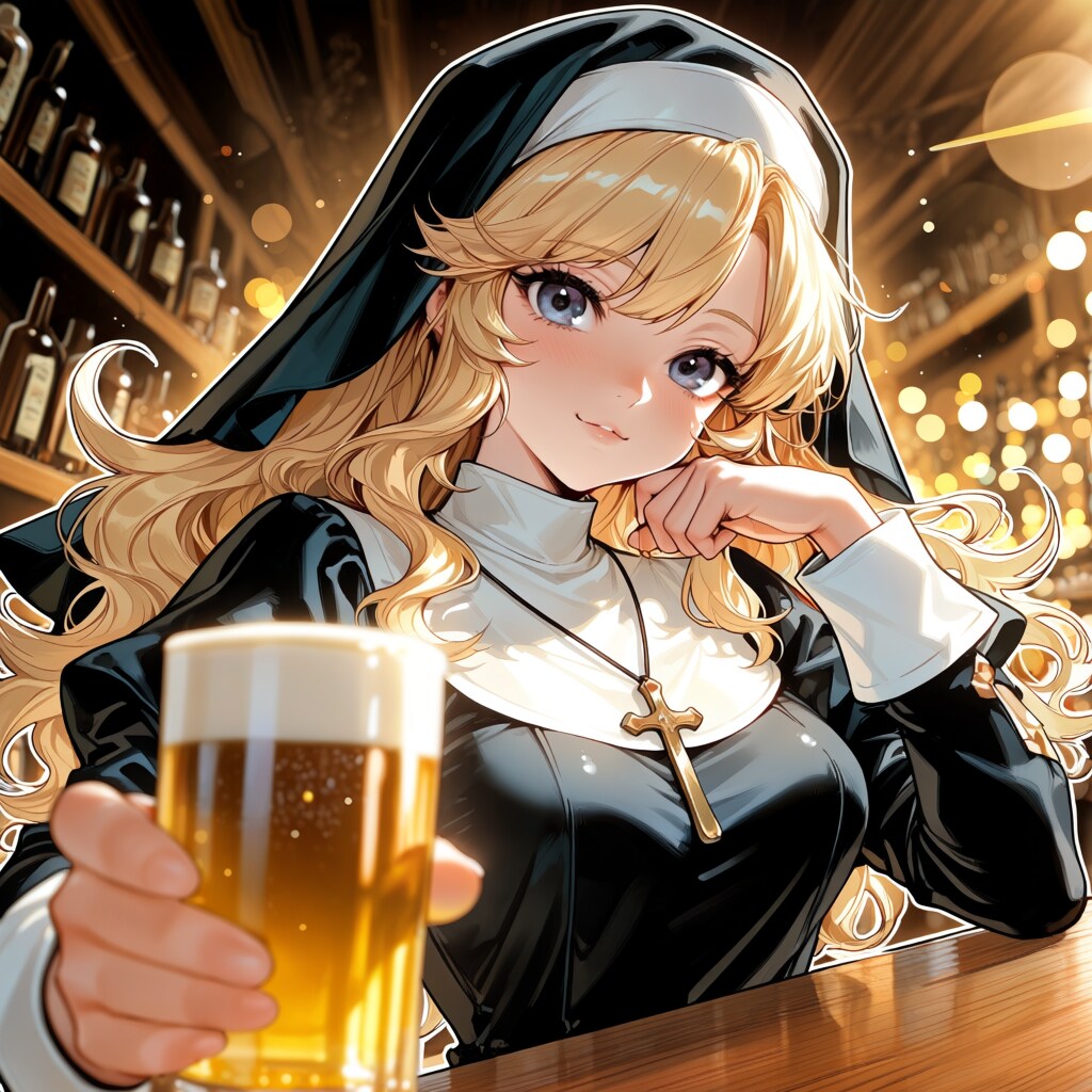 ラベリアさんとビール