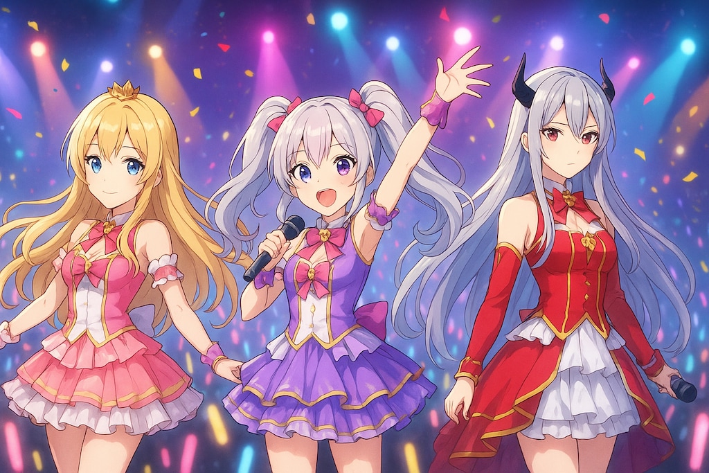 三つの輝き、ひとつのステージ