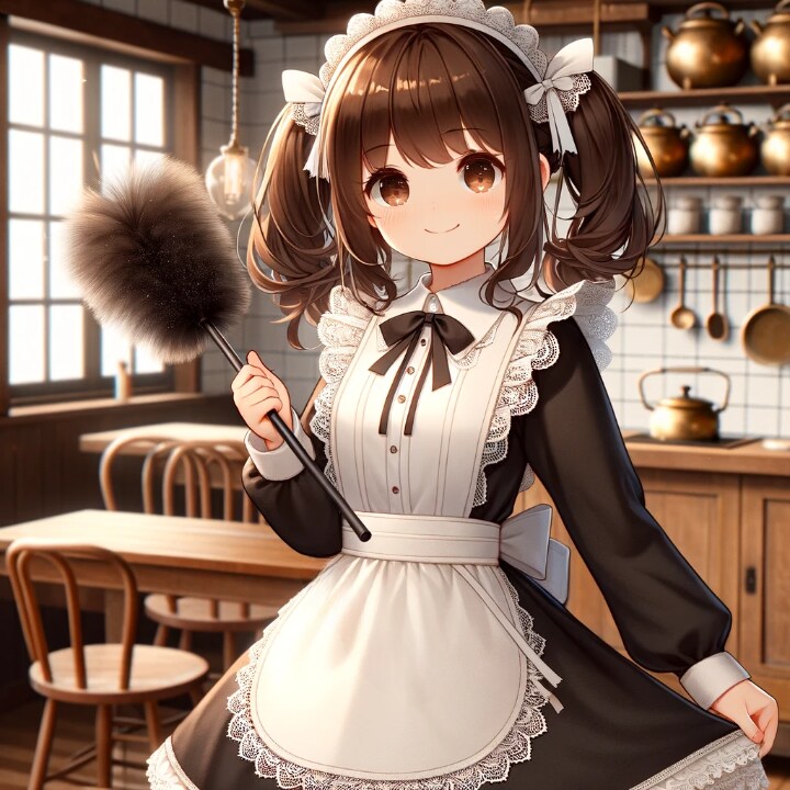 モップでお掃除