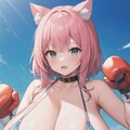 爆乳猫耳ビキニボクサーちゃん特集 10枚目