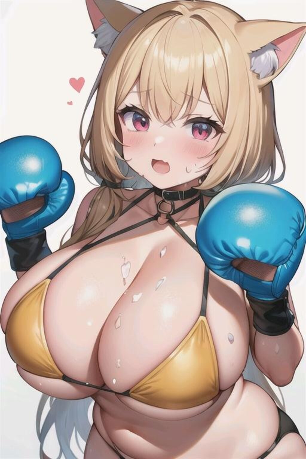 爆乳猫耳ビキニボクサーちゃん特集