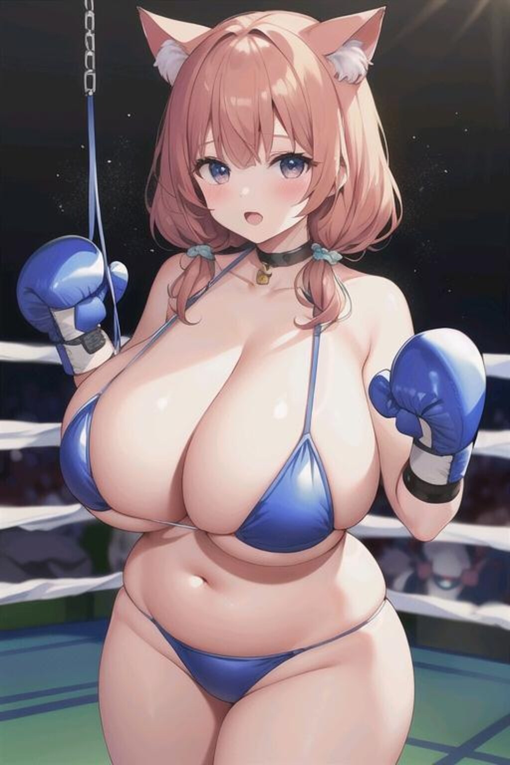 爆乳猫耳ビキニボクサーちゃん特集
