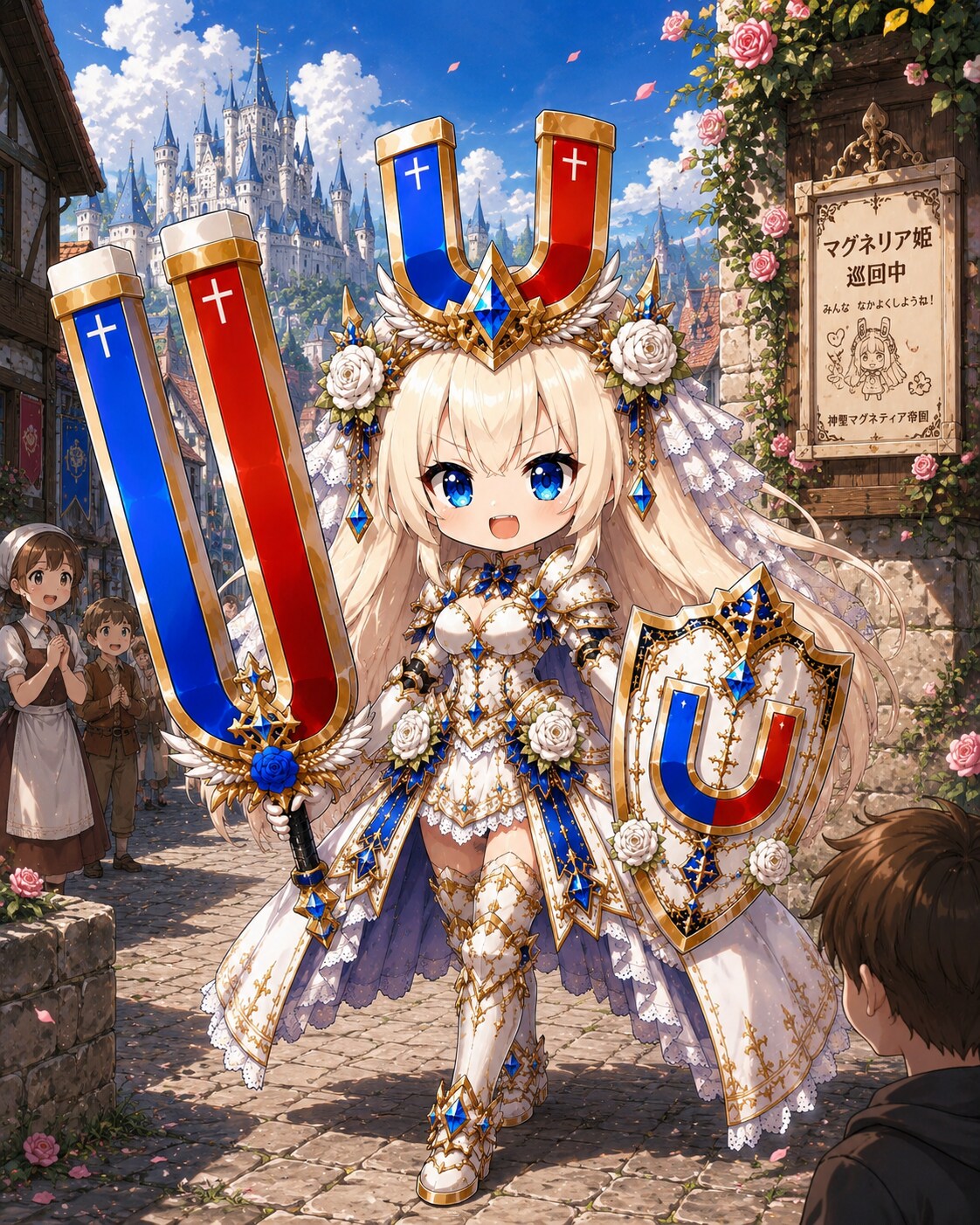 マグ姫、ローゼンブルクを巡回する。