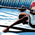メイド服と雪景色での狙撃 4枚目