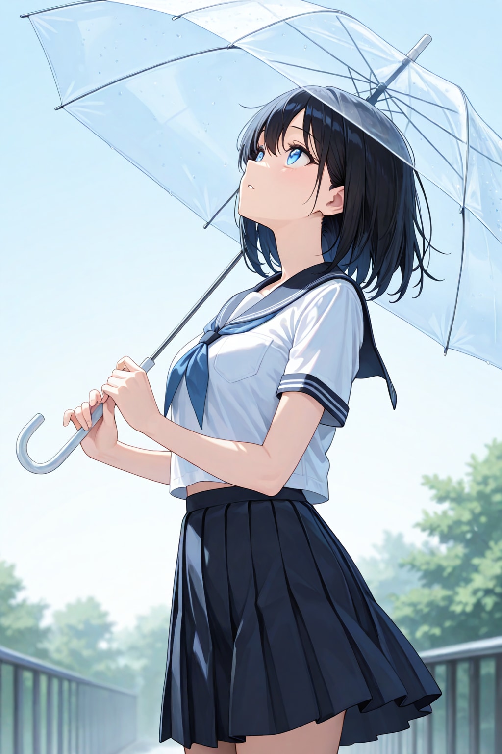 雨上がり