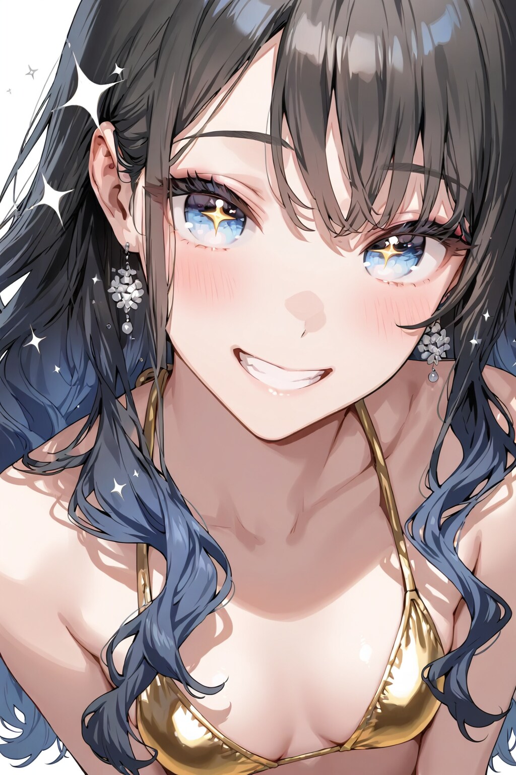 金色ビキニの目菜美姐さん