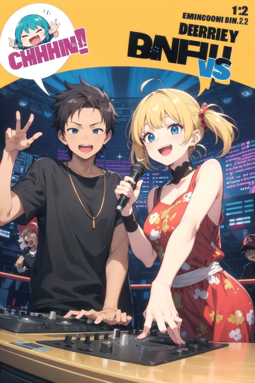 アゲアゲラップバトルだよ！