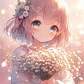 かすみ草の花束 10枚目