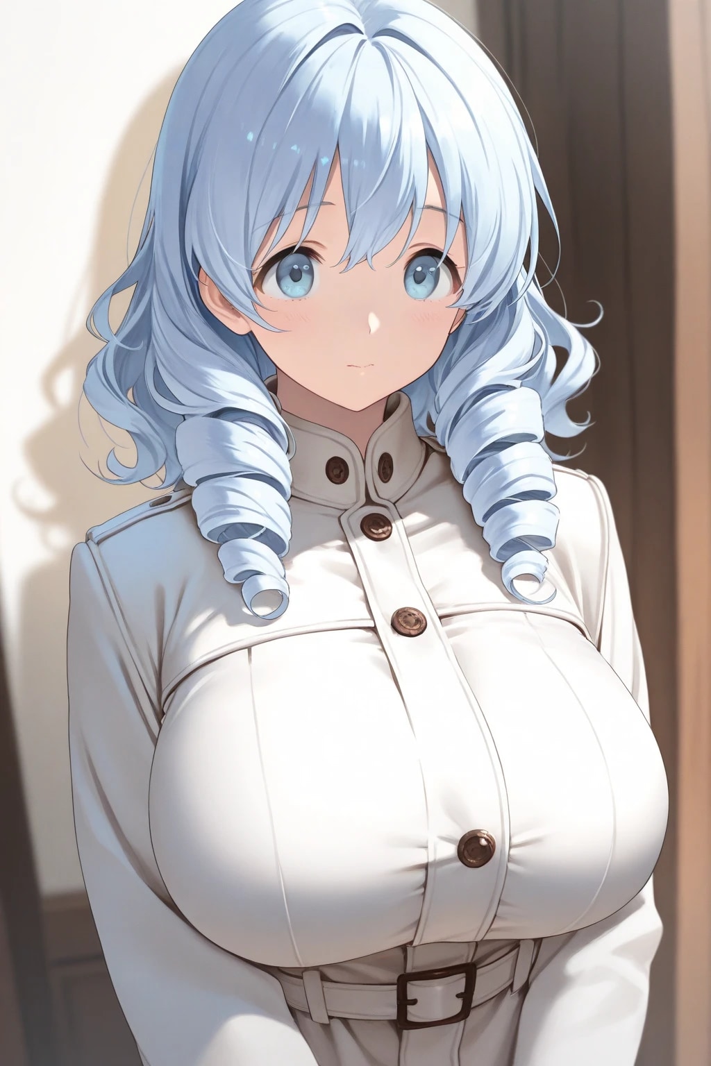 白コートの女達