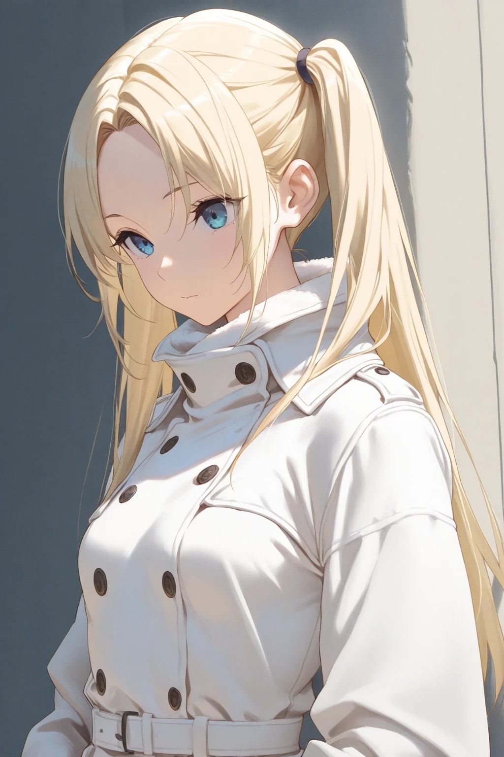 白コートの女達