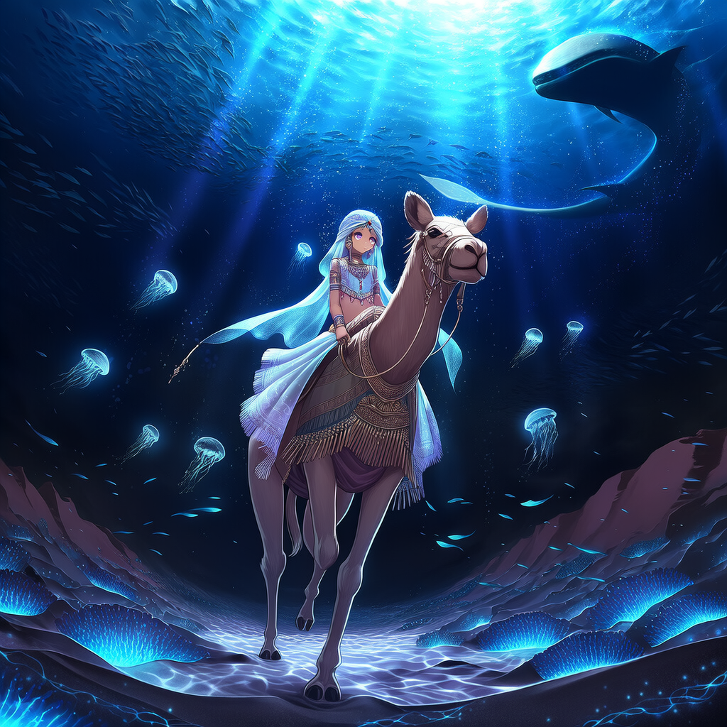 砂漠か？海か？