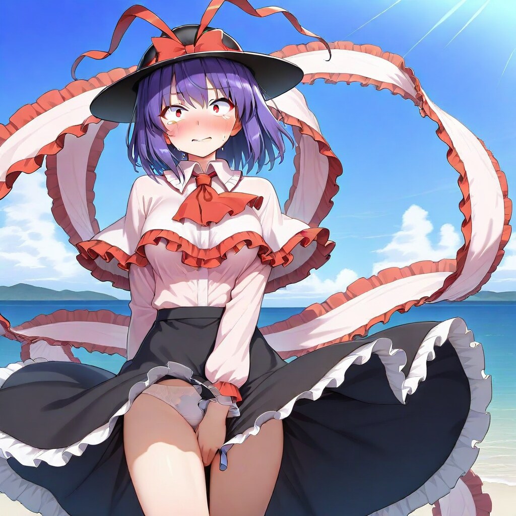 スカートめくり　たくさん