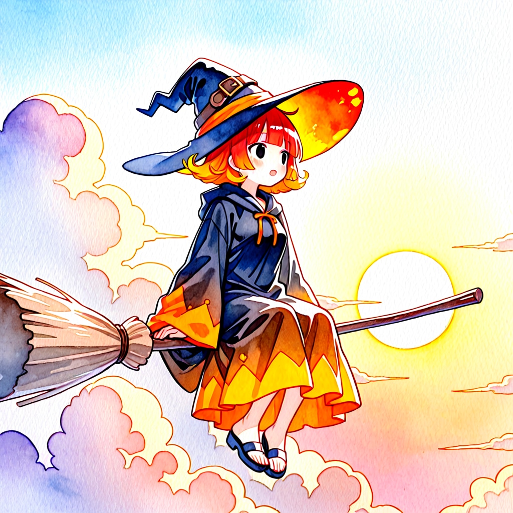 夕焼け空 | の人気AIイラスト・グラビア