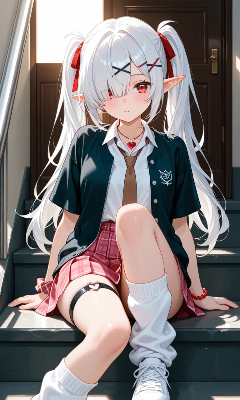 服装の違うシロネさん