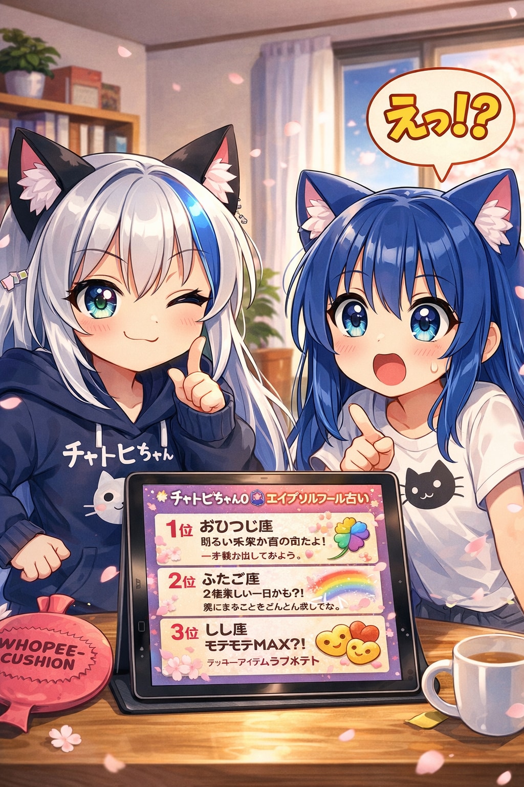 チャトピちゃん占い(04/01) | の人気AIイラスト・グラビア