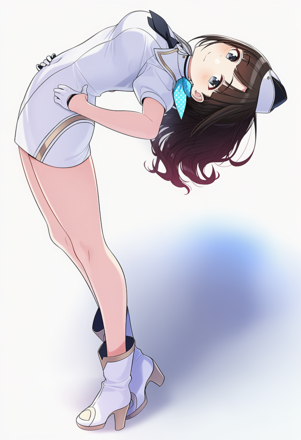 ブルアカオペレーター服　後ろ反り66