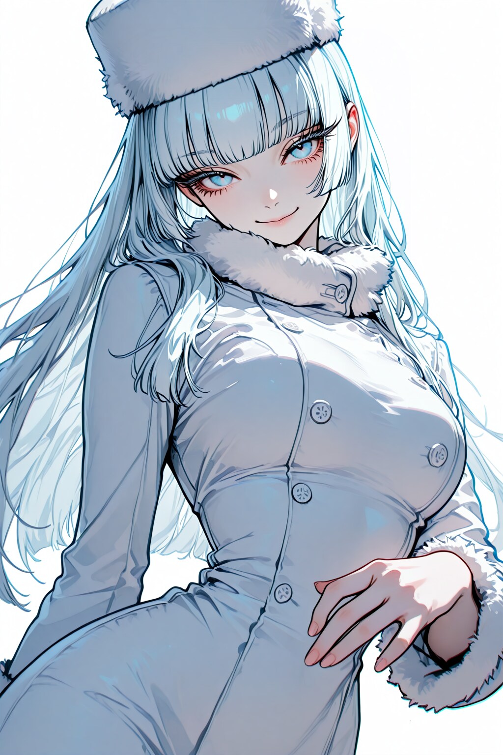 白い女