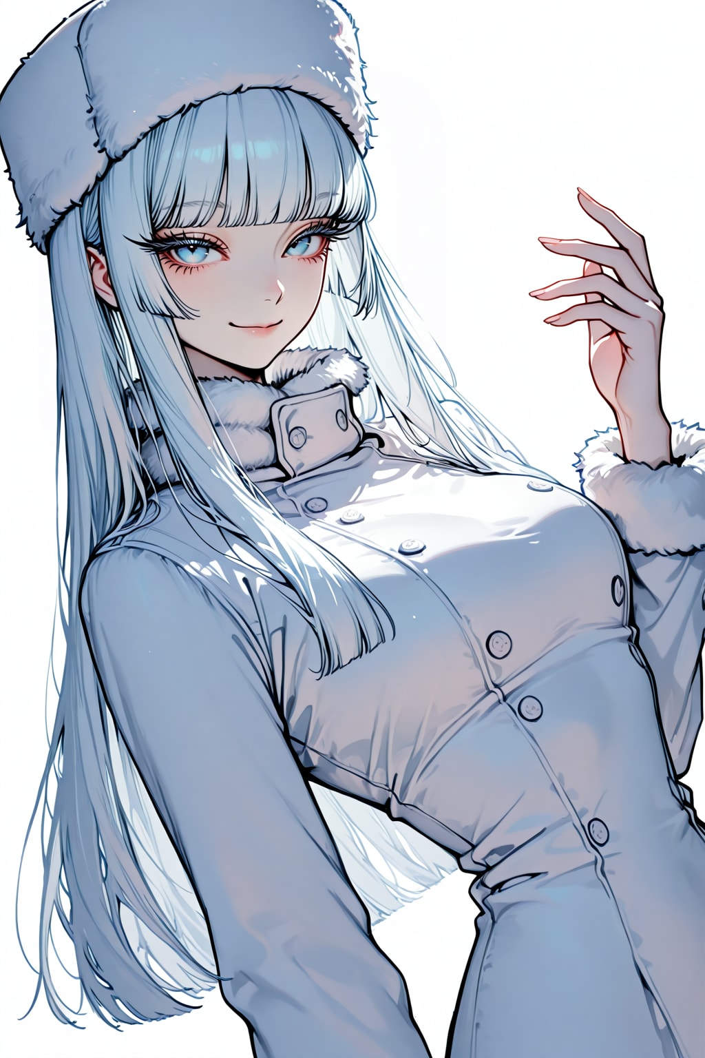 白い女