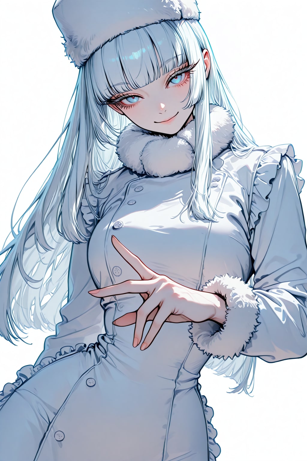 白い女