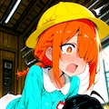 元に戻った目隠れちゃんが 3枚目