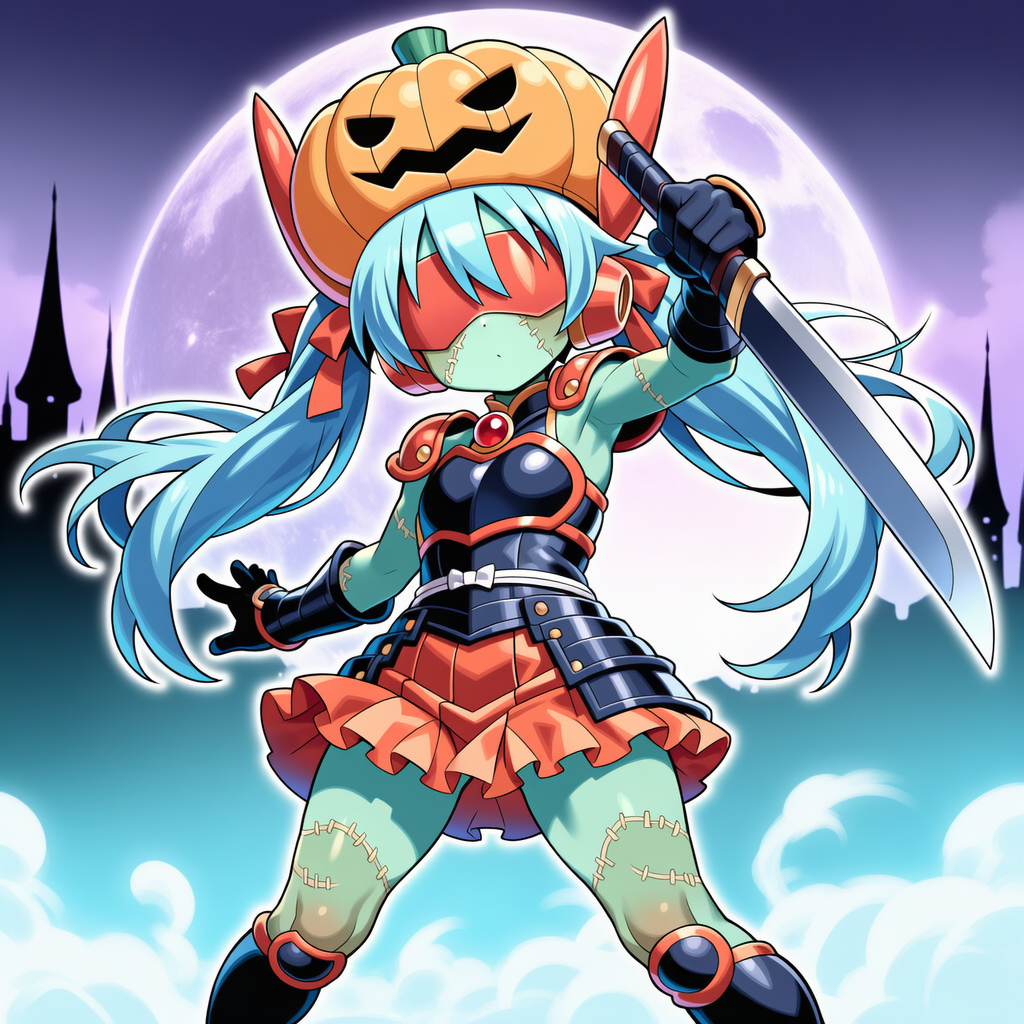 ハロウィンさんご