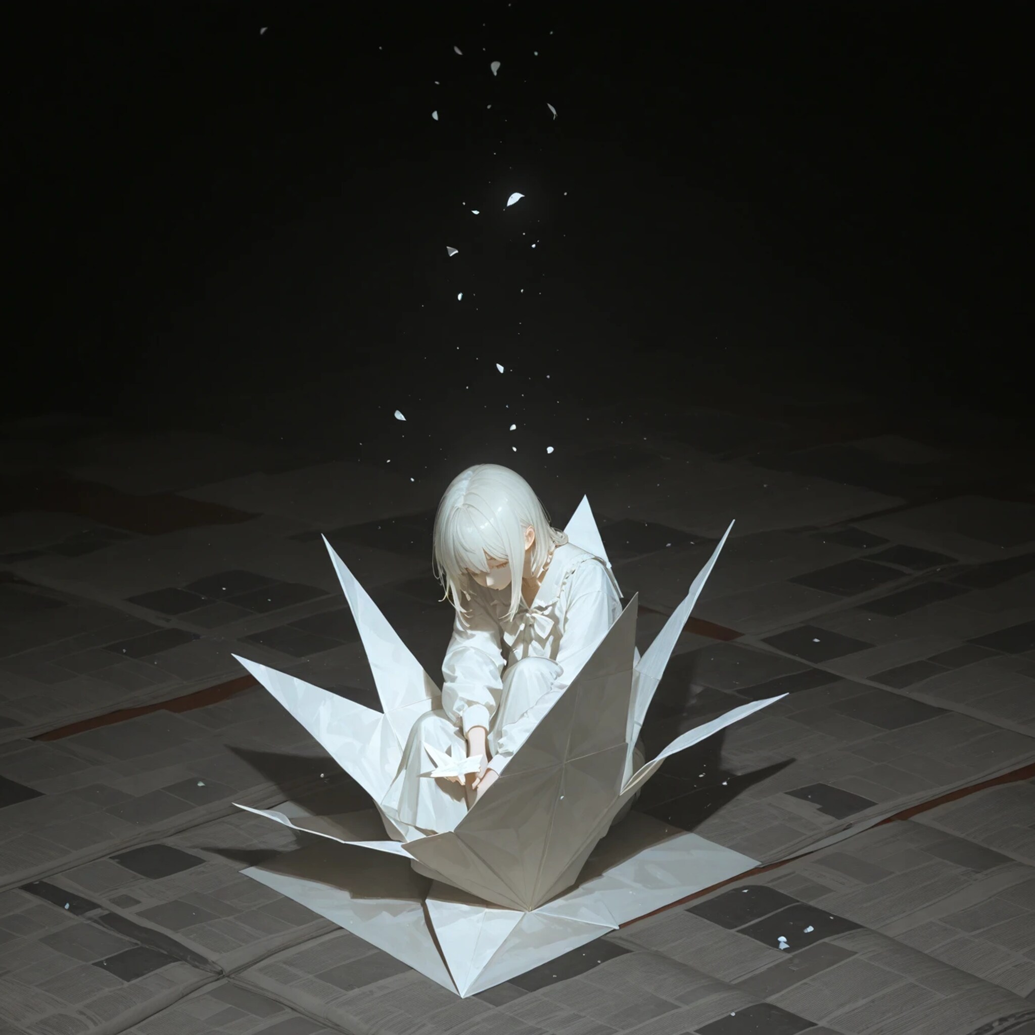 折り紙少女 | の人気AIイラスト・グラビア