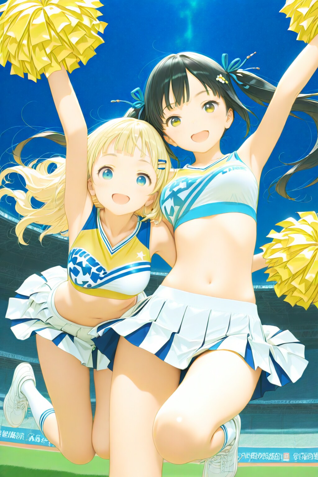 スタジアムの妖精 | の人気AIイラスト・グラビア