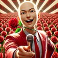 薔薇を咥えて歌うハゲ部長 5枚目