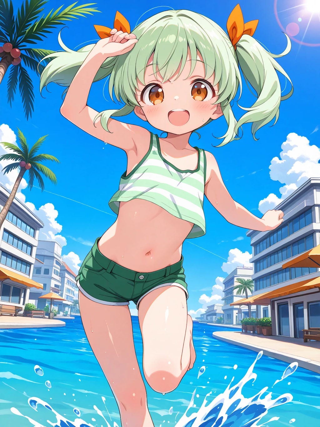 海辺のりおちゃん