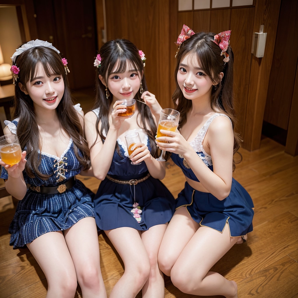 3人の美少女