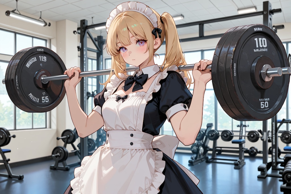 筋肉メイド