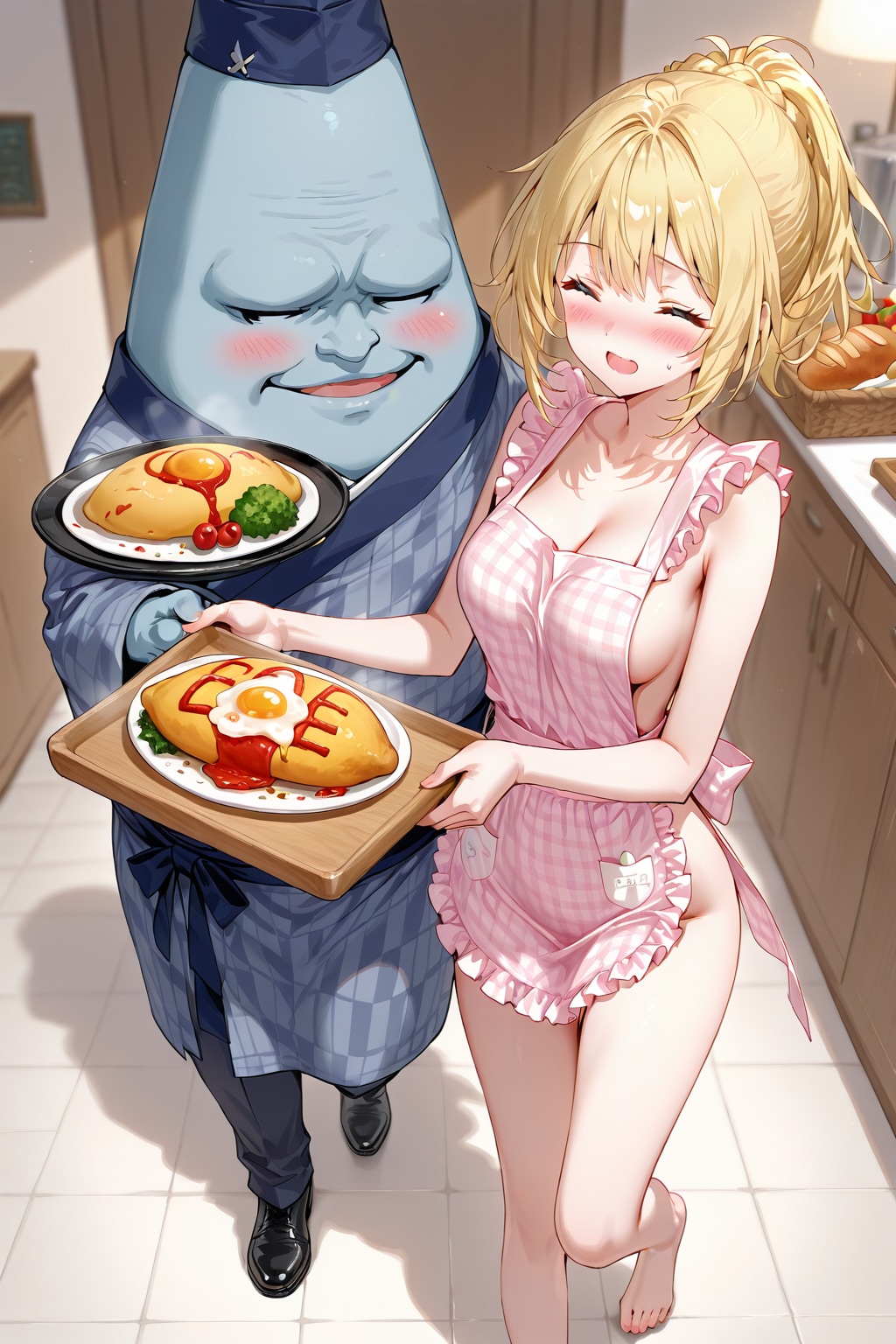 朝ごはん作ってみた