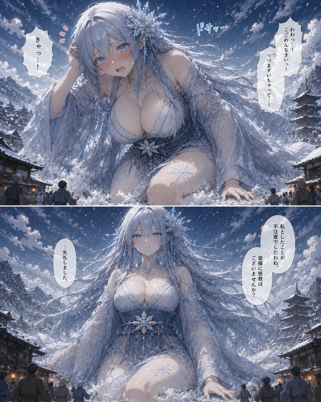雪女さんは今日も平静を装う③