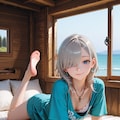 由璃亜 Oversized T-shirt R15 (6) 2枚目
