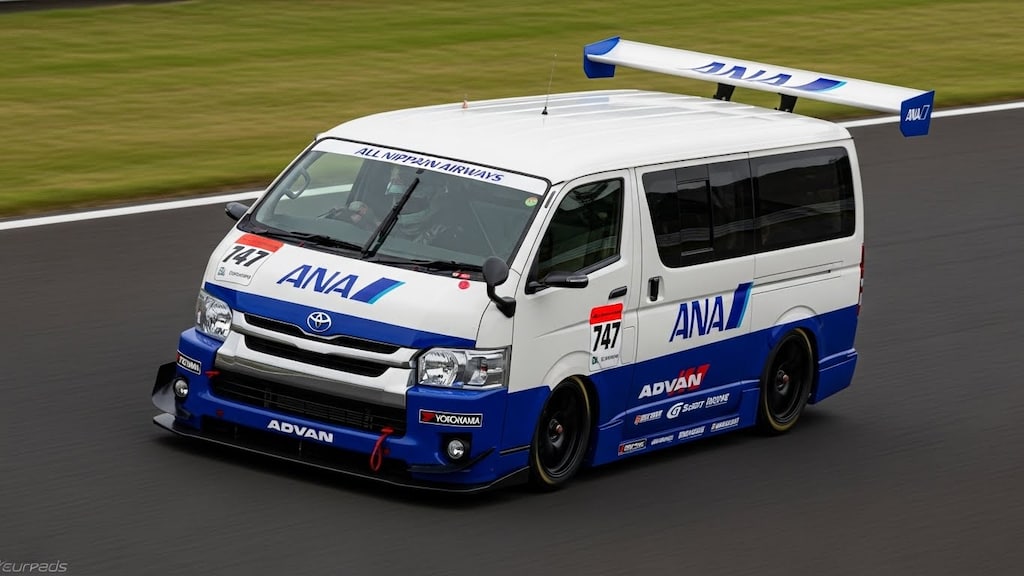 ANAハイエースレーシングカー