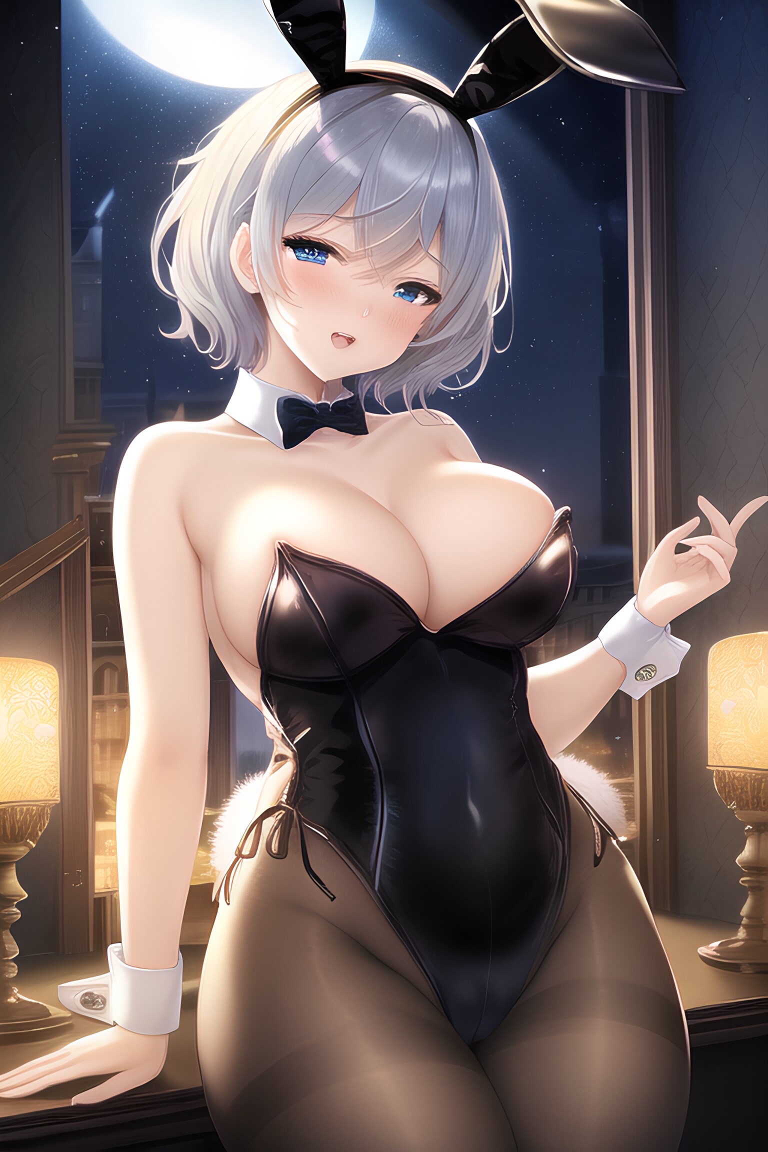 美しいバニーガール(黒) 其の1