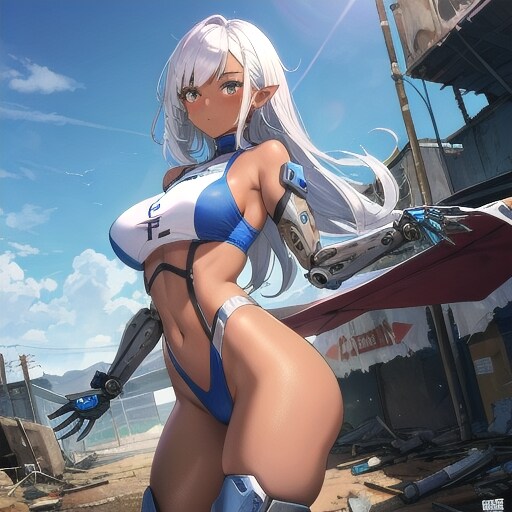 レースクイーンの練習④
