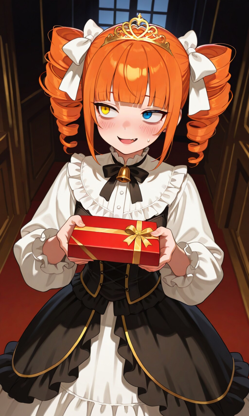 アタシからのバレンタインチョコよ…