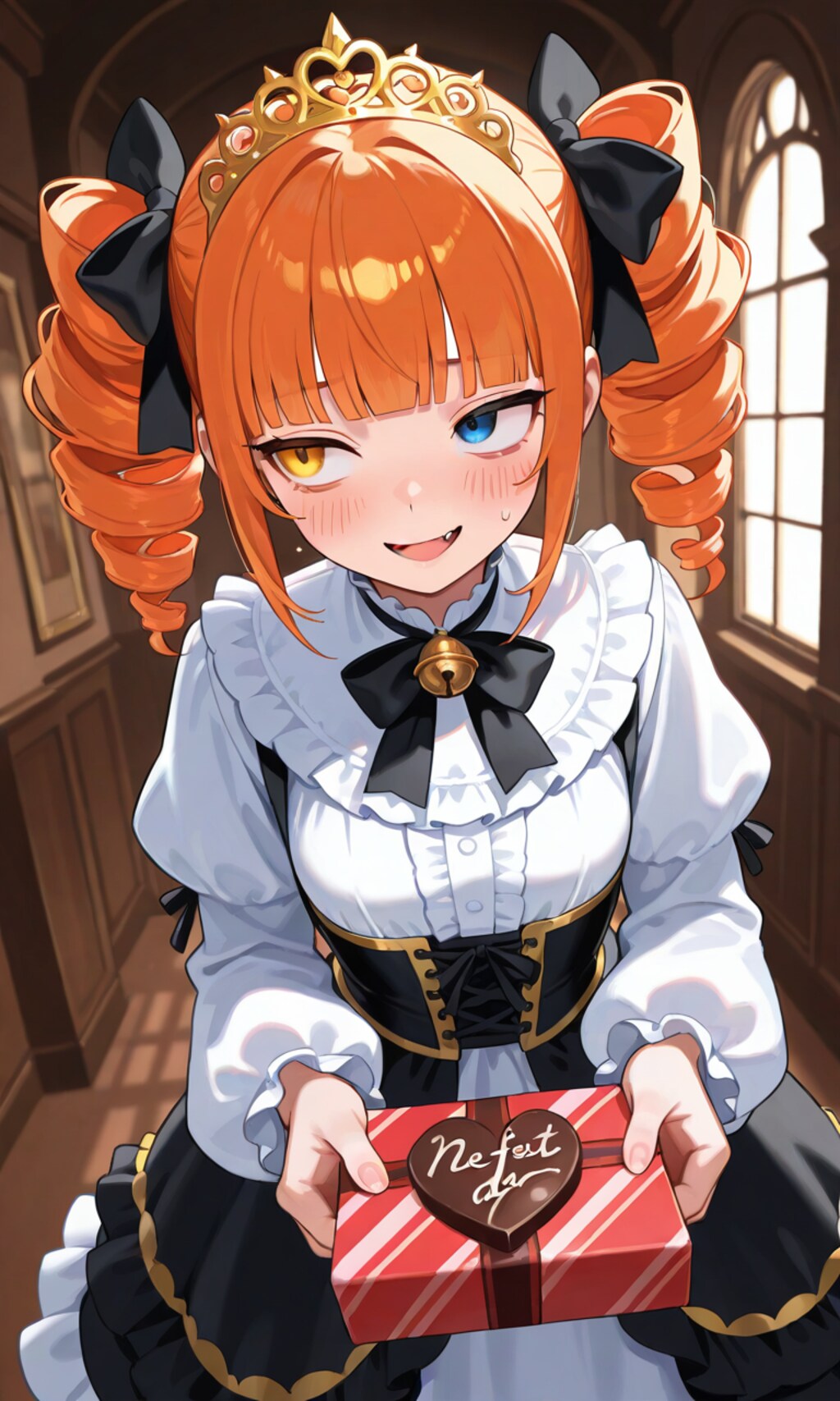 アタシからのバレンタインチョコよ…