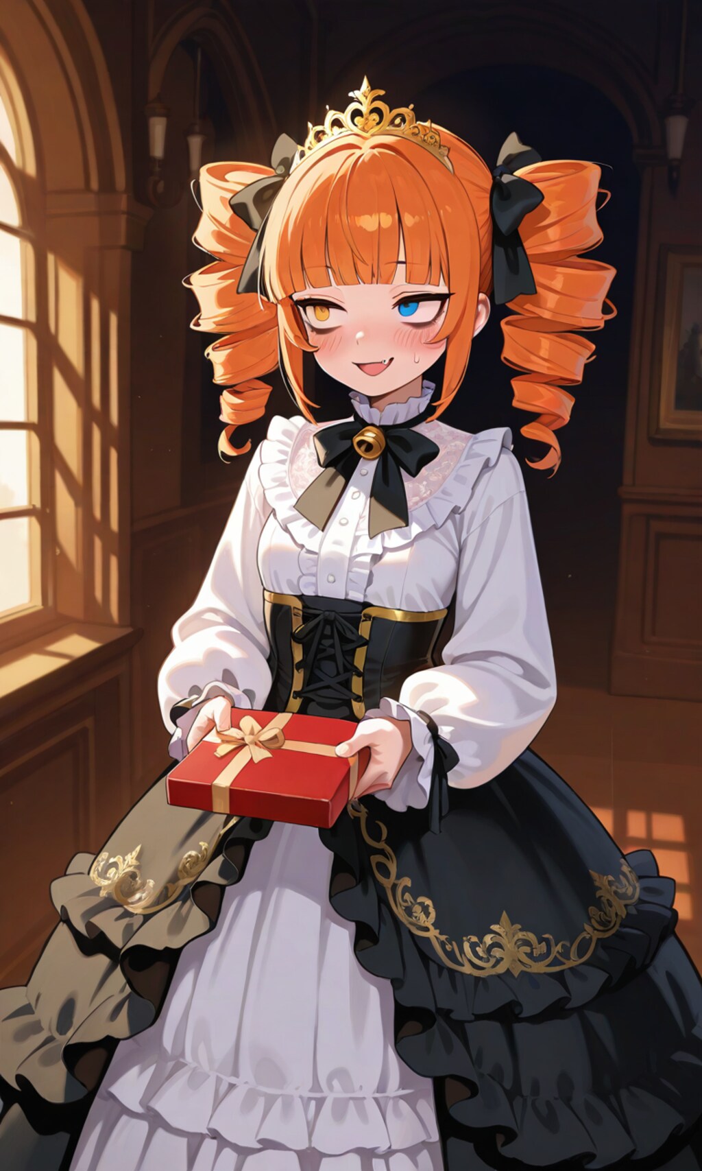 アタシからのバレンタインチョコよ…
